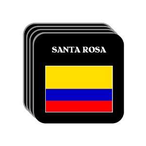  Colombia   SANTA ROSA Set of 4 Mini Mousepad Coasters 