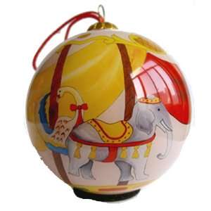   the World   Inside Hand Painted Glass Ball Ornament: Home & Kitchen