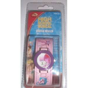   High School Musical Troy Pink Childrens Digital LCD Watch: Electronics