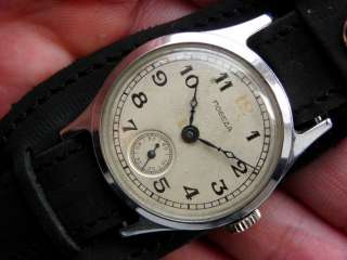 VERY VERY RARE POBEDA 12 RED 1947() EARLY FIRST SERIES 0118 WATCH 