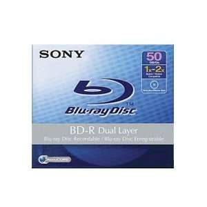  SONY Disc, Blu ray, Dual Layer, 50GB, Write Once, 2X 
