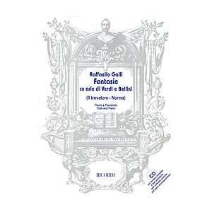  Fantasie su Arie di Verdi e Bellini Book With CD Unknown 