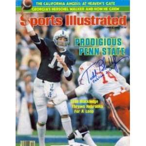  Todd Blackledge autographed Sports Illustrated Magazine 