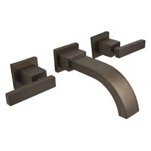  Wall Mounted Tub Trim Kit Weathered Copper Living