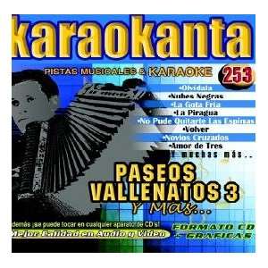     Paseos Vallenatos y Mns / Vol. III Spanish CDG Various Music