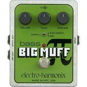 Electro Harmonix XO Bass Big Muff PI Distortion Pedal  