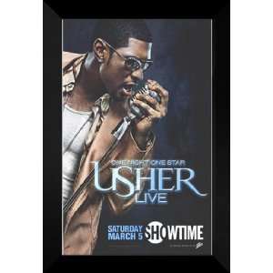  One Night One Star Usher Live 27x40 FRAMED TV Poster 