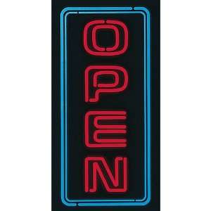  International Patterns CL 25 OPEN V 15 x 26 Illuminated Sign Open 