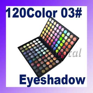 Pro 120 Full Color Eyeshadow Palette Makeup Fashion 3#  