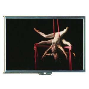 Circus Aerial Silk Couple ID Holder, Cigarette Case or Wallet MADE IN 