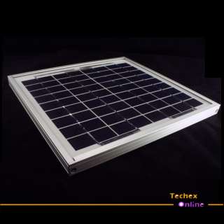 5W 5 Watt 12V Flexible Solar Panel Charger +Diode/Leads  