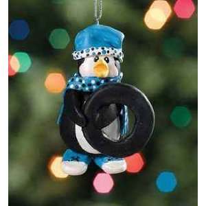  Penguin Christmas Ornament   Inner Tube Sledding: Home 