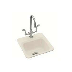  Kohler K 6579 2 Northland Self Rim Ent Sink, Almond