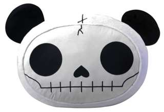 Furry Bones Skeleton Animals Pandie Panda Plush Pillow  