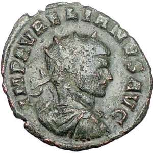 AURELIAN Serdica 272AD Authentic Genuine Ancient Roman Coin JUPITER w 