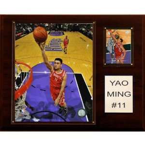  NBA Yao Ming Houston Rockets Player Plaque: Home & Kitchen