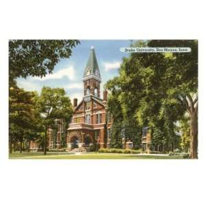  Drake University, Des Moines, Iowa Giclee Poster Print 