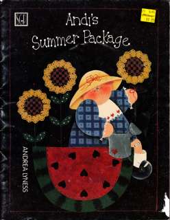 Craft Books #1370 Andis Summer Package Tole Painting  