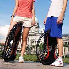 Magic Wheel scooter portable fold bike bicycle fordable skateboard 