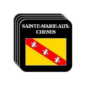 Lorraine   SAINTE MARIE AUX CHENES Set of 4 Mini Mousepad Coasters