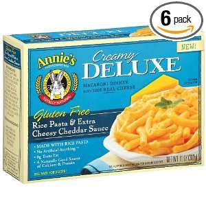 Annies Homegrown Gluten Free Creamy Deluxe Macaroni Dinner, 11 Ounce 
