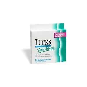    Tucks Take Along Wipes Value Pack 6x12