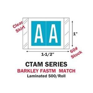  Barkley CTAM Series Alpha Roll Labels A Z Set Office 