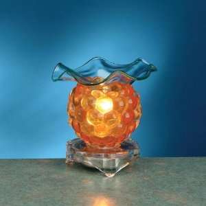 4 Inch Decorative Orange Honeycomb Electric Oil 