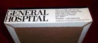 VTG GENERAL HOSPITAL LUKE SPENCER SEALED 80S JIGSAW PUZZLE  