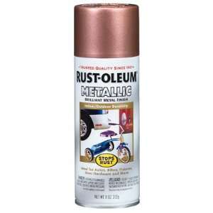   Metallic Stops Rust Spray Paint 7273 830 [Set of 6]: Home Improvement