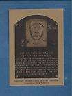 CY YOUNG, Indians Hall of Fame METALLIC PLAQUE CARD
