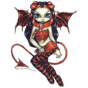  Jasmine Becket Griffith Dark Fantasy Gothic Red Devil 