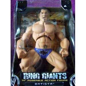 WWE Ring Giants 14 Poseable Action Figure Batista 13 Points of 