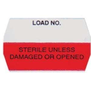  Red “ Sterile Unless… “ Load Record Label Health 