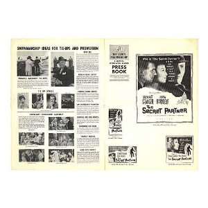 Secret Partner Original Movie Poster, 12 x 17 (1961)  