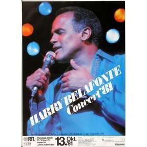  Harry Belafonte   Beat Street 1981   CONCERT   POSTER from 