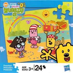  Wow Wow Wubbzy Puzzle: Treasure Hunt: Toys & Games