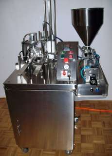 New Fully Automatic Rotary Cup Filling Sealing Machine  