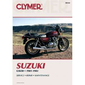  Clymer Manual Suz Gs650 Fours 81 83 Automotive