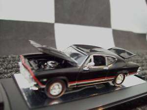 Ertl American Muscle Chevelle SS 396 1968 Limited Ed. Black Diecast 
