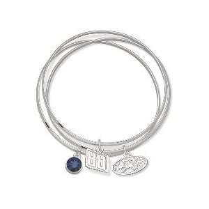  Dale Earnhardt Jr. #88 Triple Bangle Bracelet with Blue 