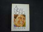 New Song Pat Boone signed 1970 HCDJ USED 1st 1st  