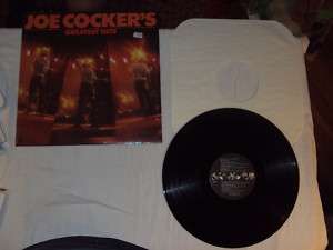 Joe Cocker Greatest Hits LP 1974 A&M SP 3257 Shrink  