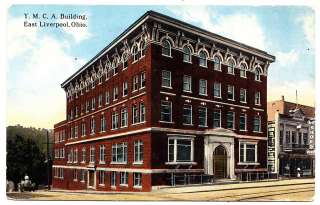 View of the YMCA Building, East Liverpool OH 1917  