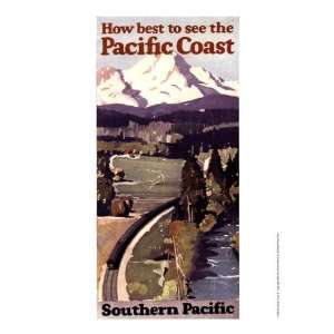  Pacific Coast II   Poster (8x17)