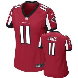  Womens Jersey: Home Red Game Replica #11 Nike Atlanta Falcons Women 