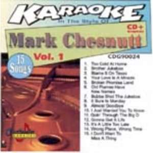  Chartbuster Artist CDG CB90024   Mark Chesnutt: Musical 