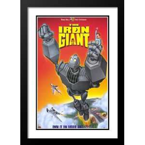  The Iron Giant 32x45 Framed and Double Matted Movie Poster 