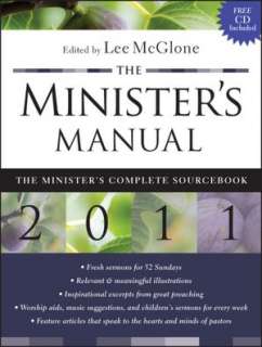   The Ministers Manual by Lee McGlone, Wiley, John 