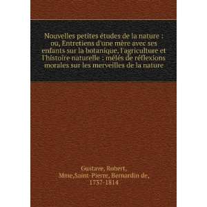    Robert, Mme,Saint Pierre, Bernardin de, 1737 1814 Gustave Books